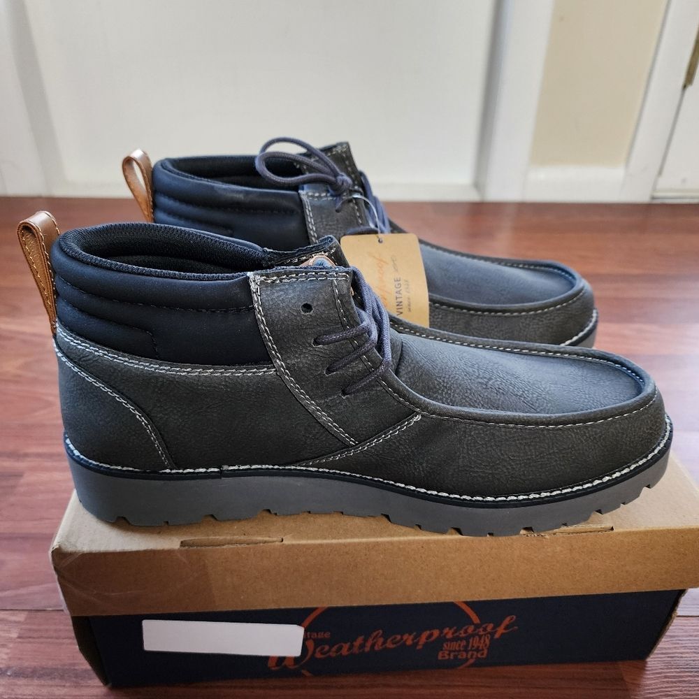 Weatherproof Vintage Chester Chukka Boot Gray - Size 12 NIB